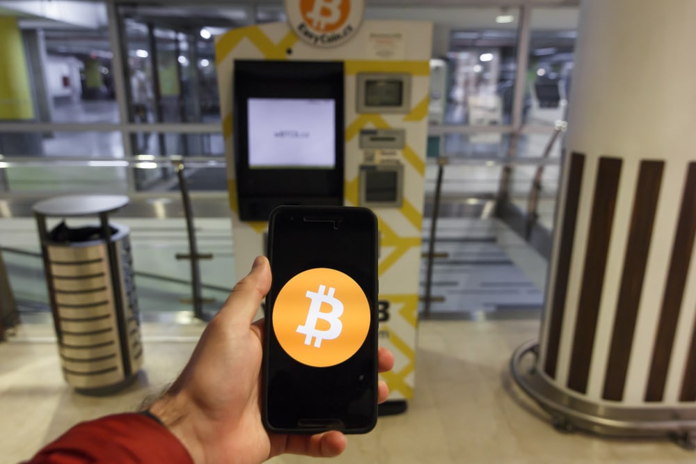 ATM bitcoin scam