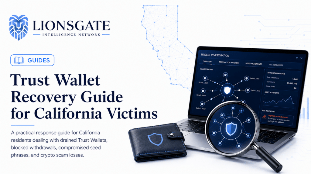 Trust Wallet Recovery California